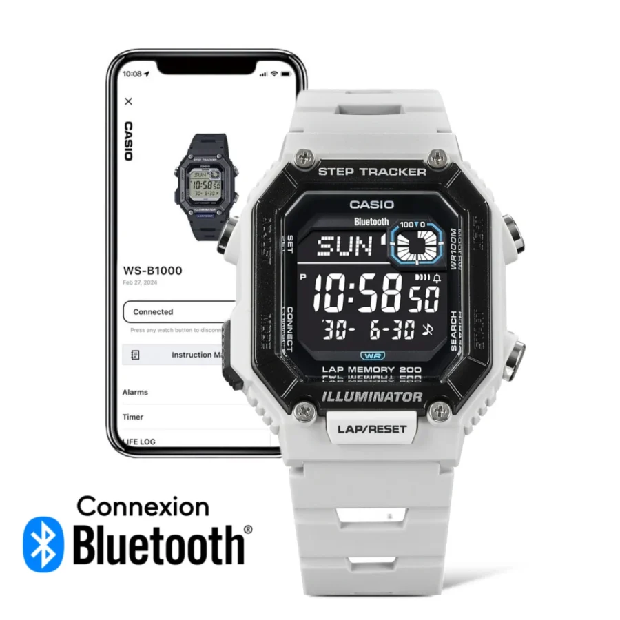 CASIO WS-B1000-8BV Bluetooth HOMMES – Image 2