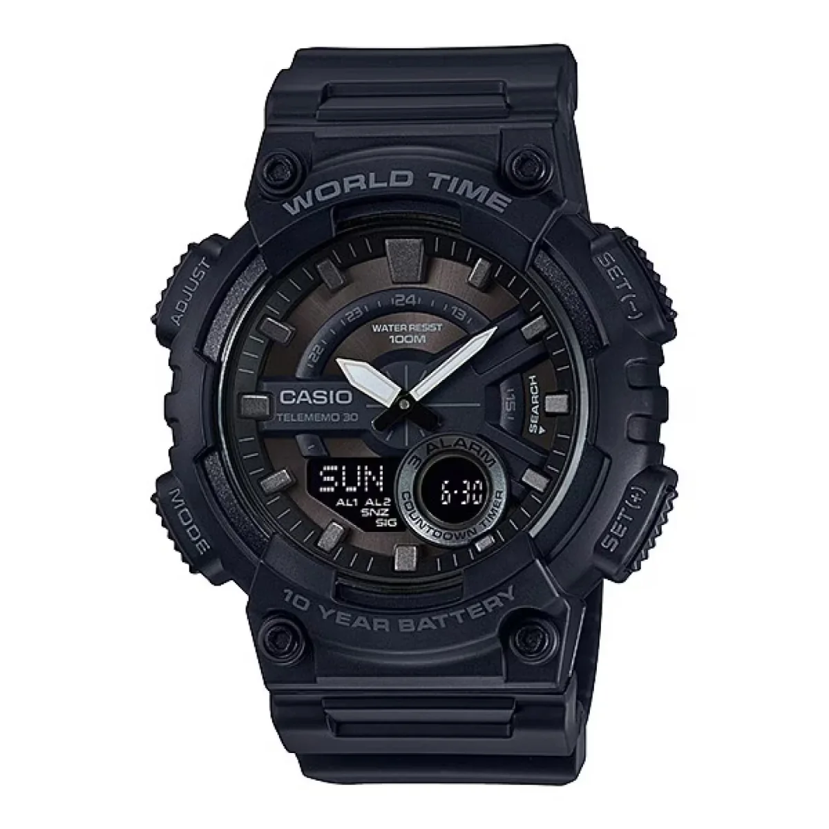 Montre Casio AEQ-110W-1BV pour Homme