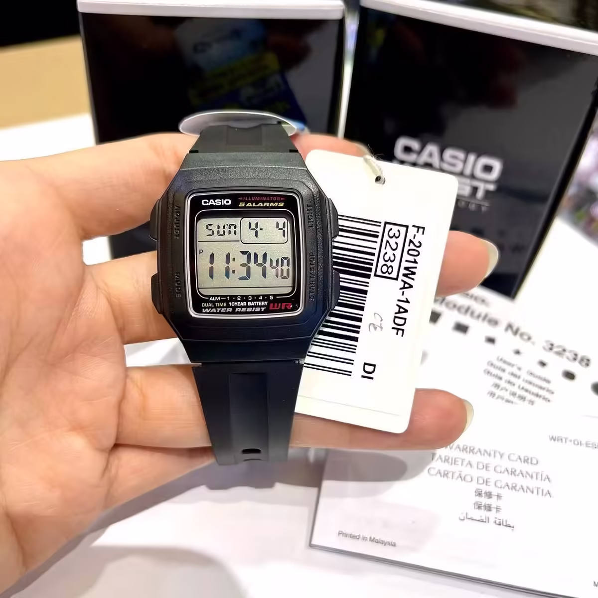CASIO F-201WA-1A – Image 4